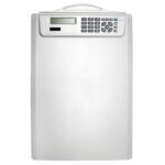 TABLA CON CALCULADORA ASENTIA TAC2310 PLATEADO (PLÁSTICO / A120062 /  ARTICULOS PROMOCIONALES)