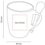 TAZA MOFFY ROJO TAZ 005 R (CERÁMICA) - Image 3