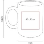 TAZA PARA SUBLIMAR FRISIA BLANCO TAZ 015 B (CERÁMICA) - Image 3