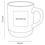 TAZA ANNECY AZUL TAZ 021 A (CERÁMICA / SILICÓN) - Image 2