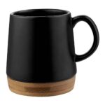 TAZA FIORLAND NEGRO TAZ 031 N (CERÁMICA / BAMBÚ)