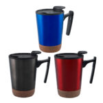 TAZA KILIA AZUL TAZ 033 A (ACERO INOXIDABLE / PLÁSTICO / CORCHO) - Image 6