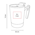 TAZA KILIA AZUL TAZ 033 A (ACERO INOXIDABLE / PLÁSTICO / CORCHO) - Image 5