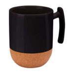 TAZA BIKANER NEGRO TAZ 038 N (PORCELANA / CORCHO)