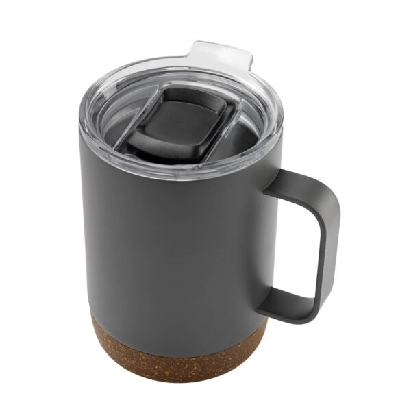 TAZA SAVOR GRIS TAZ 041 G (ACERO INOXIDABLE / CORCHO / PLÁSTICO) - Imagen 2