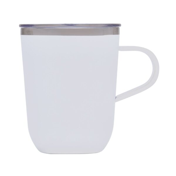 TAZA MINI METÁLICA BLANCO TAZ 049 B (ACERO INOXIDABLE / PLÁSTICO) - Imagen 2