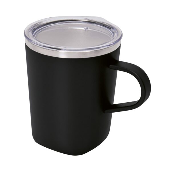 TAZA MINI METÁLICA NEGRO TAZ 049 N (ACERO INOXIDABLE / PLÁSTICO)