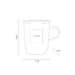 TAZA MINI METÁLICA BLANCO TAZ 049 B (ACERO INOXIDABLE / PLÁSTICO) - Image 3