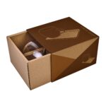 JUEGO TAZA DE CRISTAL BEIGE TAZ 051 BE (VIDRIO BOROSILICATO / BAMBÚ) - Image 3