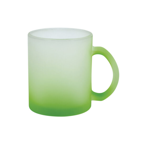 TAZA DE VRIDIO SUBLIMACIÓN VERDE TAZ 053 V (VIDRIO)