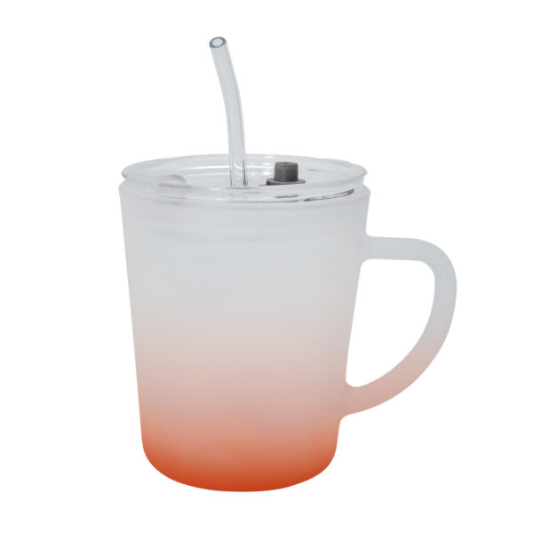 TAZA BANAO NARANJA TAZ 059 O (VIDRIO / PLÁSTICO / SILICÓN) - Imagen 2