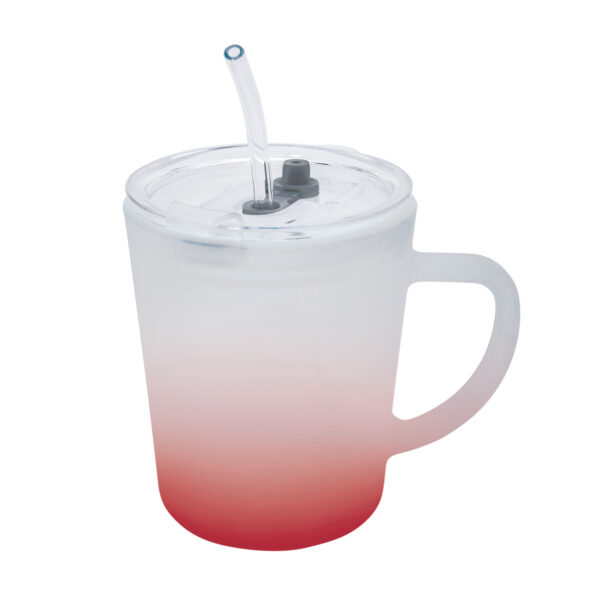 TAZA BANAO ROJO TAZ 059 R (VIDRIO / PLÁSTICO / SILICÓN)