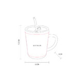 TAZA BANAO NARANJA TAZ 059 O (VIDRIO / PLÁSTICO / SILICÓN) - Image 3