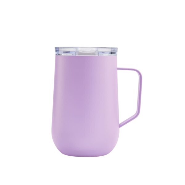 TAZA TASSE NEGRO MORADO TAZ 062 M (ACERO INOXIDABLE / PLÁSTICO) - Imagen 2