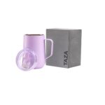 TAZA TASSE NEGRO MORADO TAZ 062 M (ACERO INOXIDABLE / PLÁSTICO) - Image 3