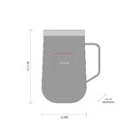 TAZA TASSE NEGRO BLANCO TAZ 062 B (ACERO INOXIDABLE / PLÁSTICO) - Image 3