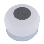 BOCINA BLUETOOTH PARA BAÑO MANOS LIBRES (TEC021-U) BLANCO