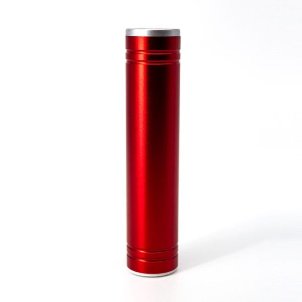 POWER BANK CILINDRO (TEC028-U) ROJO