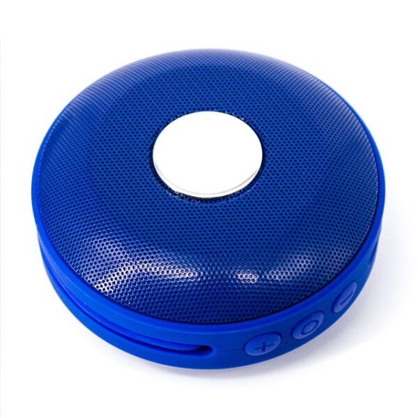 BOCINA BLUETOOTH PUCK HI FI CON CORREA (TEC031-U) AZUL