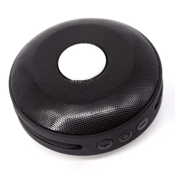 BOCINA BLUETOOTH PUCK HI FI CON CORREA (TEC031-U) NEGRO