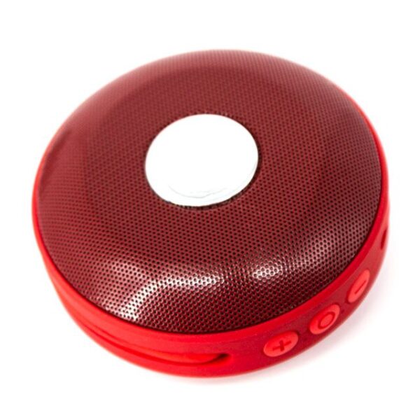 BOCINA BLUETOOTH PUCK HI FI CON CORREA (TEC031-U) ROJO