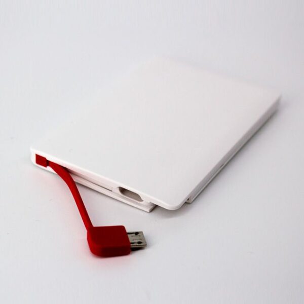 POWER BANK INCLUYE ESTUCHE (TEC044-U) ROJO