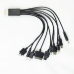 CABLE USB MULTIPUERTOS 10 ENTRADAS (TEC054-NE-U) NEGRO