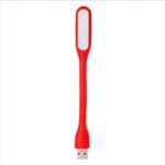 MINI LAMPARA PORTATIL FLEXIBLE USB LED (TEC055-U) ROJO