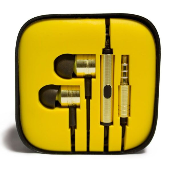 AUDIFONOS MULTICOLOR (TEC100-U) AMARILLO