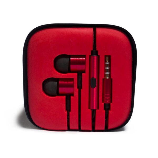 AUDIFONOS MULTICOLOR (TEC100-U) ROJO