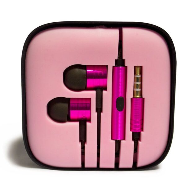 AUDIFONOS MULTICOLOR (TEC100-U) ROSA