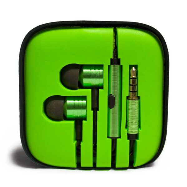 AUDIFONOS MULTICOLOR (TEC100-U) VERDE