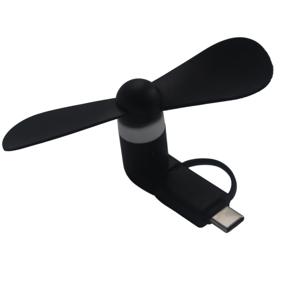 MINI VENTILADOR PORTATIL 2 EN 1 (TEC148-U) NEGRO - Image 1