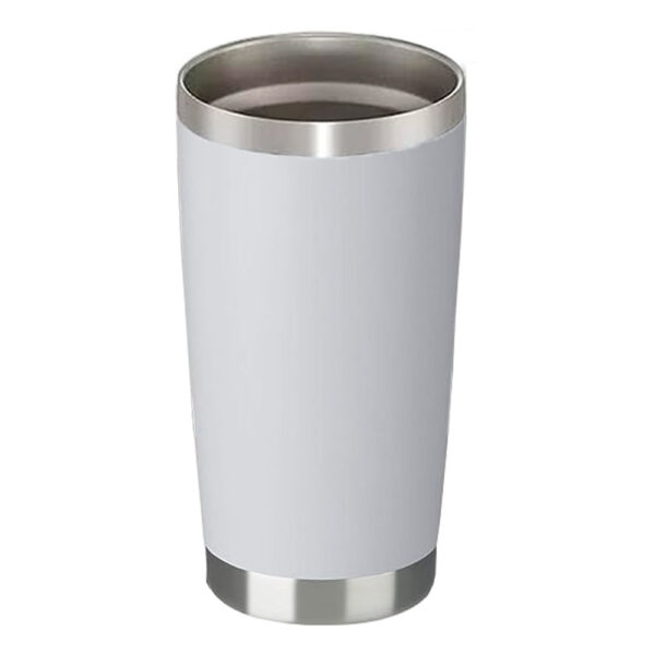 VASO DE ACERO INOXIDABLE CLASSIC 600ML (TEC171-U) BLANCO