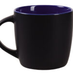 TAZA BICOLOR MATE 11 OZ LUCIANA TL099 AZUL (CERÁMICA / A160099 /  ARTICULOS PROMOCIONALES)