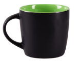 TAZA BICOLOR MATE 11 OZ LUCIANA TL099 VERDE CLARO (CERÁMICA / A160102 /  ARTICULOS PROMOCIONALES)