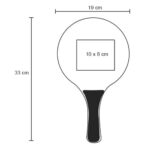 JUEGO AGASSI NEGRO (TL 007 - PLÁSTICO) - Image 2