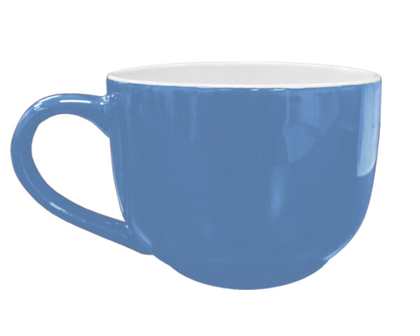 TAZA MINI JUMBO 18OZ. TL201 AZUL CLARO (Cerámica)