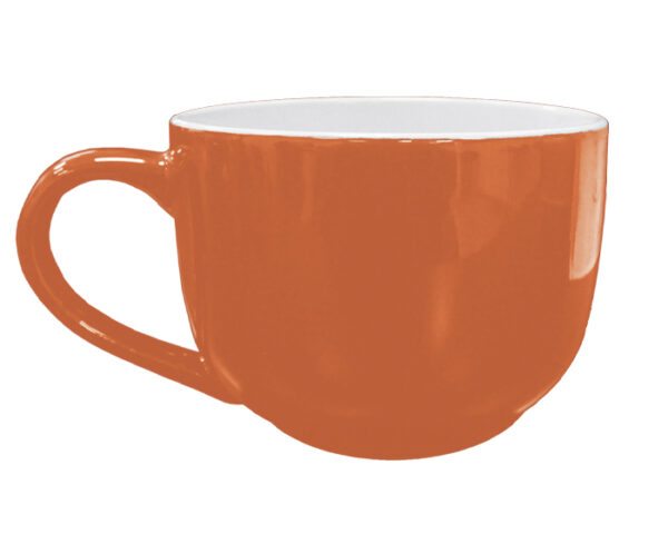 TAZA MINI JUMBO 18OZ. TL201 NARANJA (Cartón)