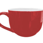 TAZA MINI JUMBO 18OZ. TL201 ROJO (CERÁMICA / TL201.04 /  ARTICULOS PROMOCIONALES)