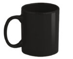 TARRO 11OZ. TAHITI TL7102 NEGRO (CERÁMICA / A040146 /  ARTICULOS PROMOCIONALES)