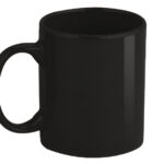 TARRO 11OZ. TAHITI TL7102 NEGRO (CERÁMICA / A040146 /  ARTICULOS PROMOCIONALES)
