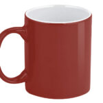 TARRO 11OZ. TAHITI TL7102 ROJO (CERÁMICA / A040162 /  ARTICULOS PROMOCIONALES)