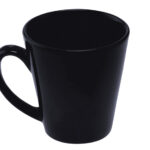 TAZA CONICA 11 OZ TL9749 NEGRO (CERÁMICA / A040183 /  ARTICULOS PROMOCIONALES)