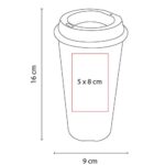 VASO ECOLÓGICO SOUL BEIGE TMPS 115 BE (PLÁSTICO / FIBRA DE AGAVE) - Image 2