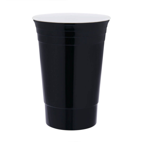 VASO CERVECERO NEGRO TMPS 119 N (PLÁSTICO)