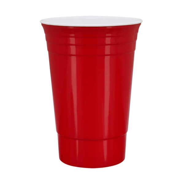 VASO CERVECERO ROJO TMPS 119 R (PLÁSTICO)