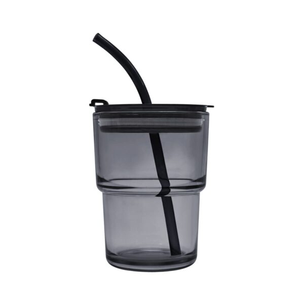 VASO MOKA NEGRO TMPS 133 N (VIDRIO / PLÁSTICO) - Imagen 2