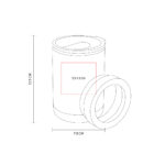 TERMO PORTALATAS DELA NEGRO TMPS 139 N (ACERO INOXIDABLE / PLÁSTICO) - Image 3