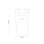 TERMO GLOSSY BLANCO TMPS 143 B (ACERO INOXIDABLE / PLÁSTICO) - Image 3